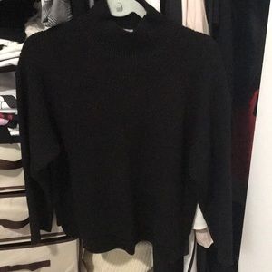 Awesome black mock neck sweater